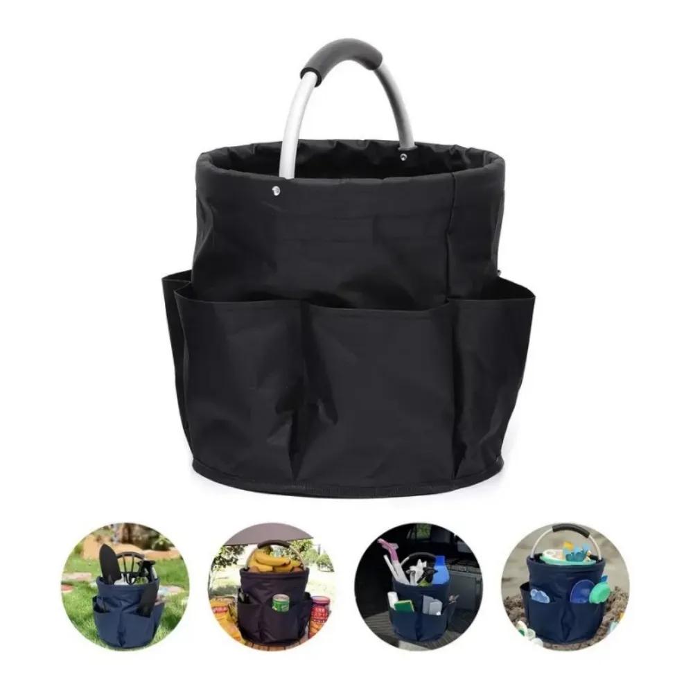 Foldable Garden Tool Storage Basket 3