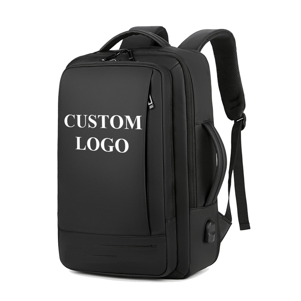 Convertible Pu Leather Backpack for Laptop 2