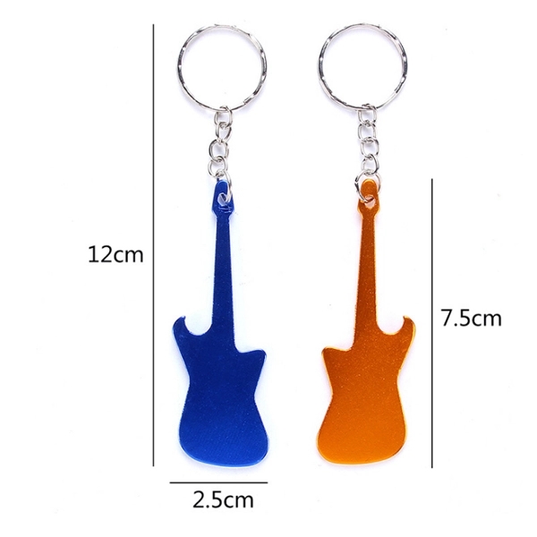 Guitar Keyring Bottle Opener 2