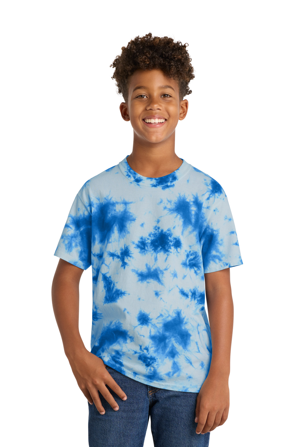 Port & Co Youth Crystal Tie-Dye Tee PC145Y 85