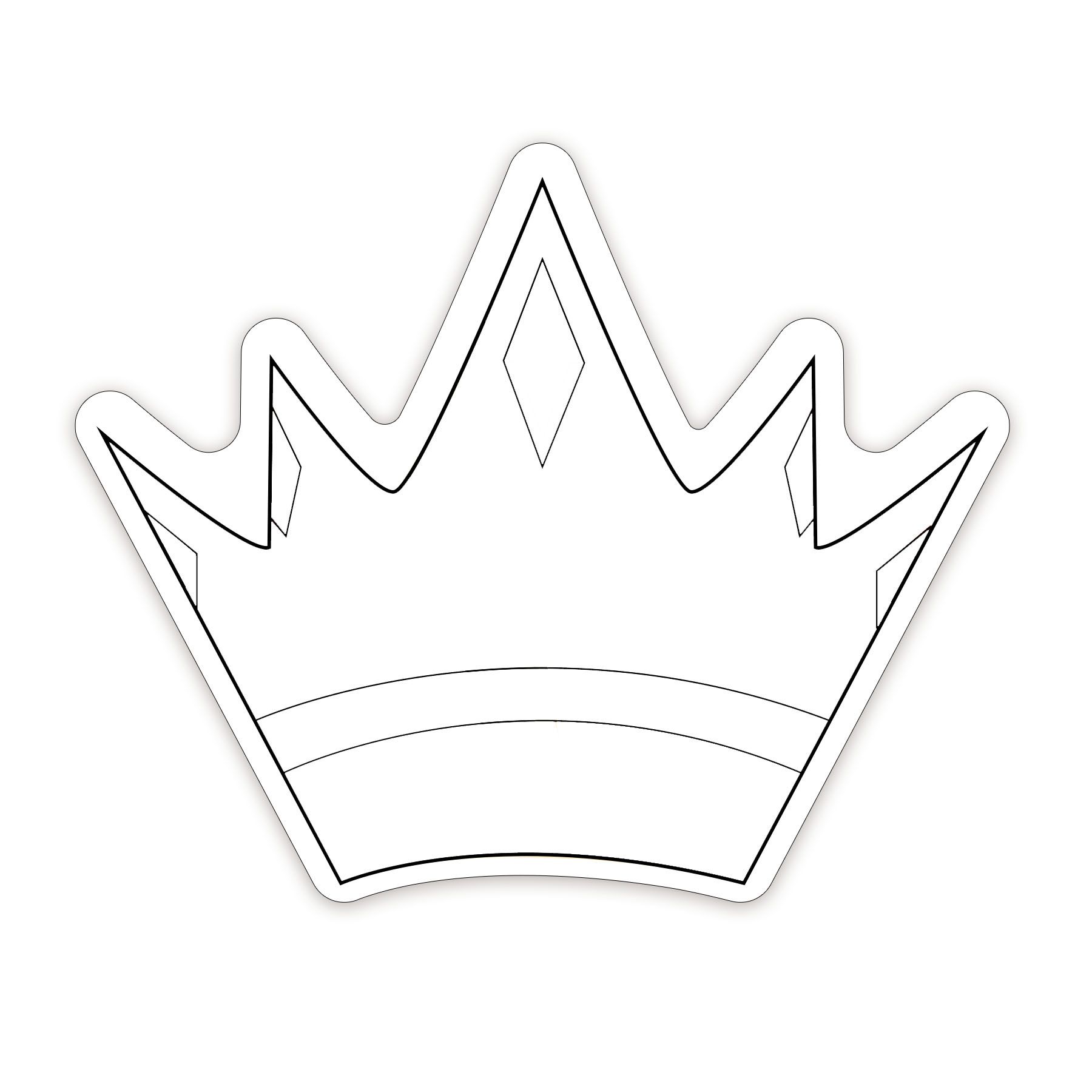 Crown Shaped NoteKeeper™ Magnet 35 Mil 5