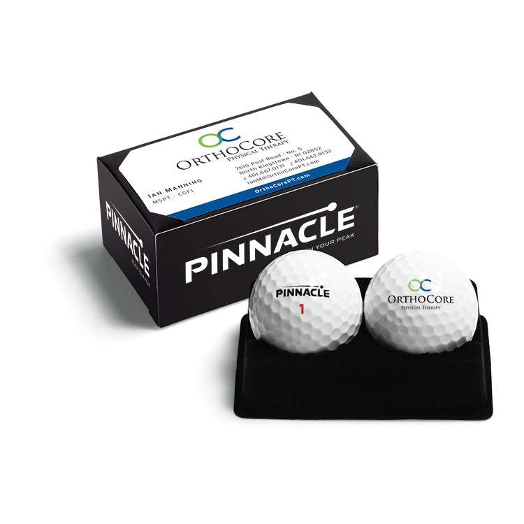 Pinnacle 2-Ball Business Card Box 1