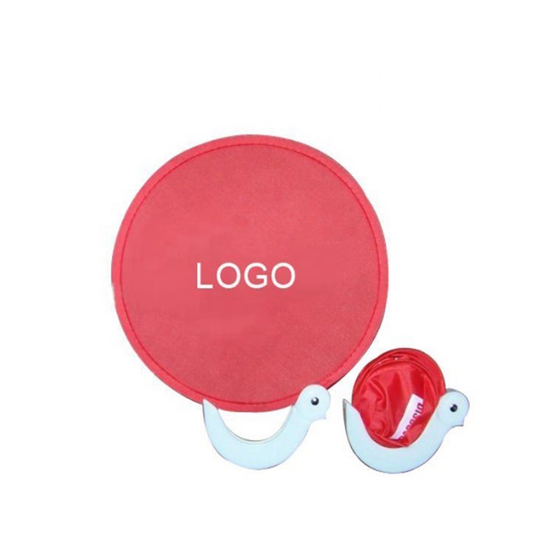 Nylon Pop Up Folding Fan Flying Disc with Handle 7