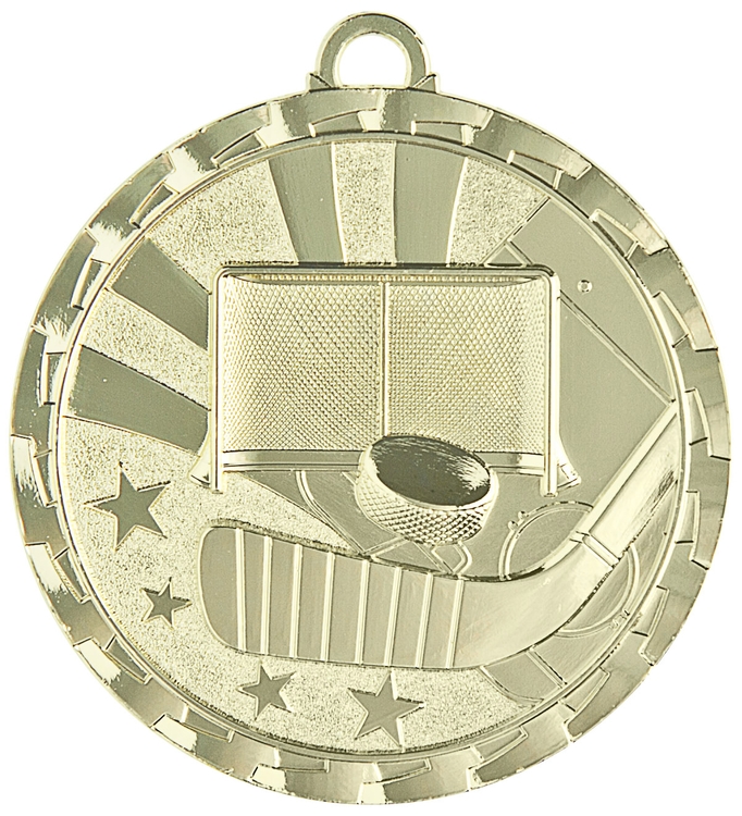 Hockey Bright Medal, 2" 2