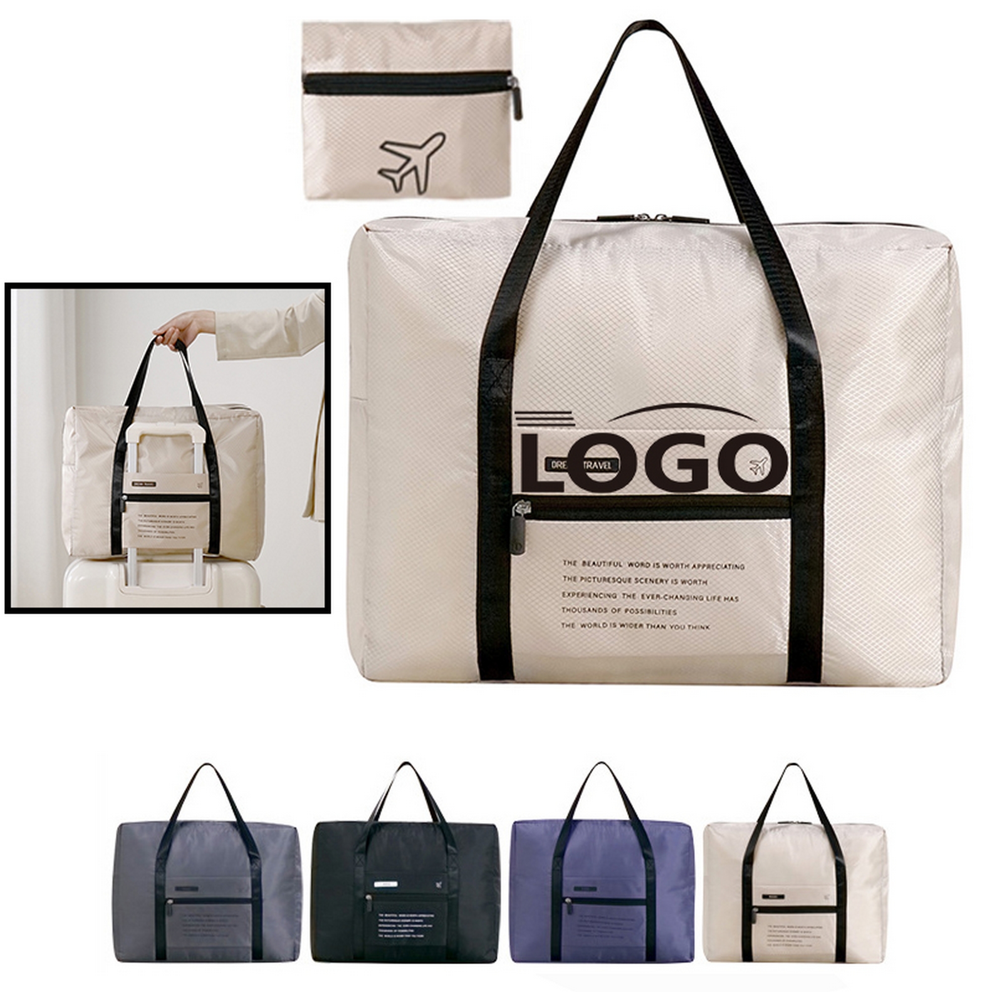 Travel Foldable Waterproof Hand Luggage Bag 8