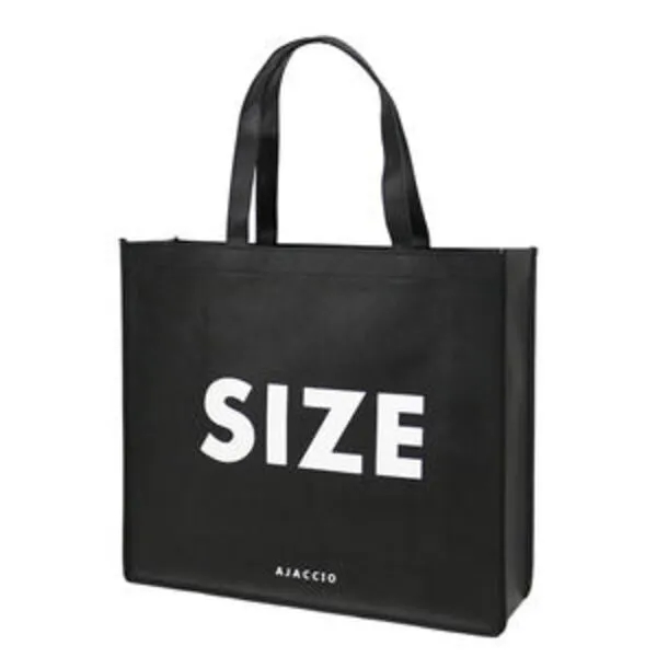 Eco-Friendly Black Non Woven Tote 1