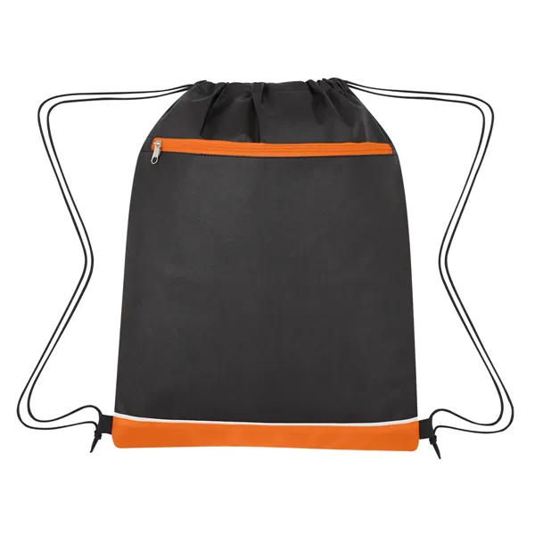 Non-Woven Bandura Drawstring Bag -14" W x 18" H 3