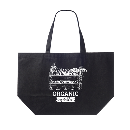 Non-Woven Polypropylene Tote - 20"W x 13"H x 8"D 7