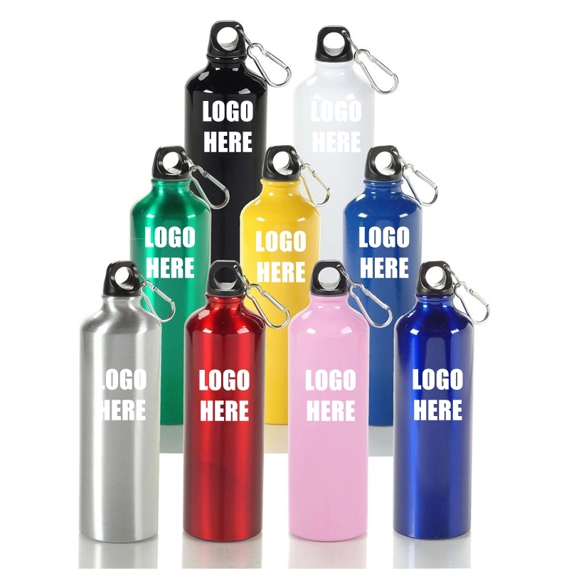 Custom 17 oz Aluminum Travel Water Bottles, custom water bottle with logo imprint 6