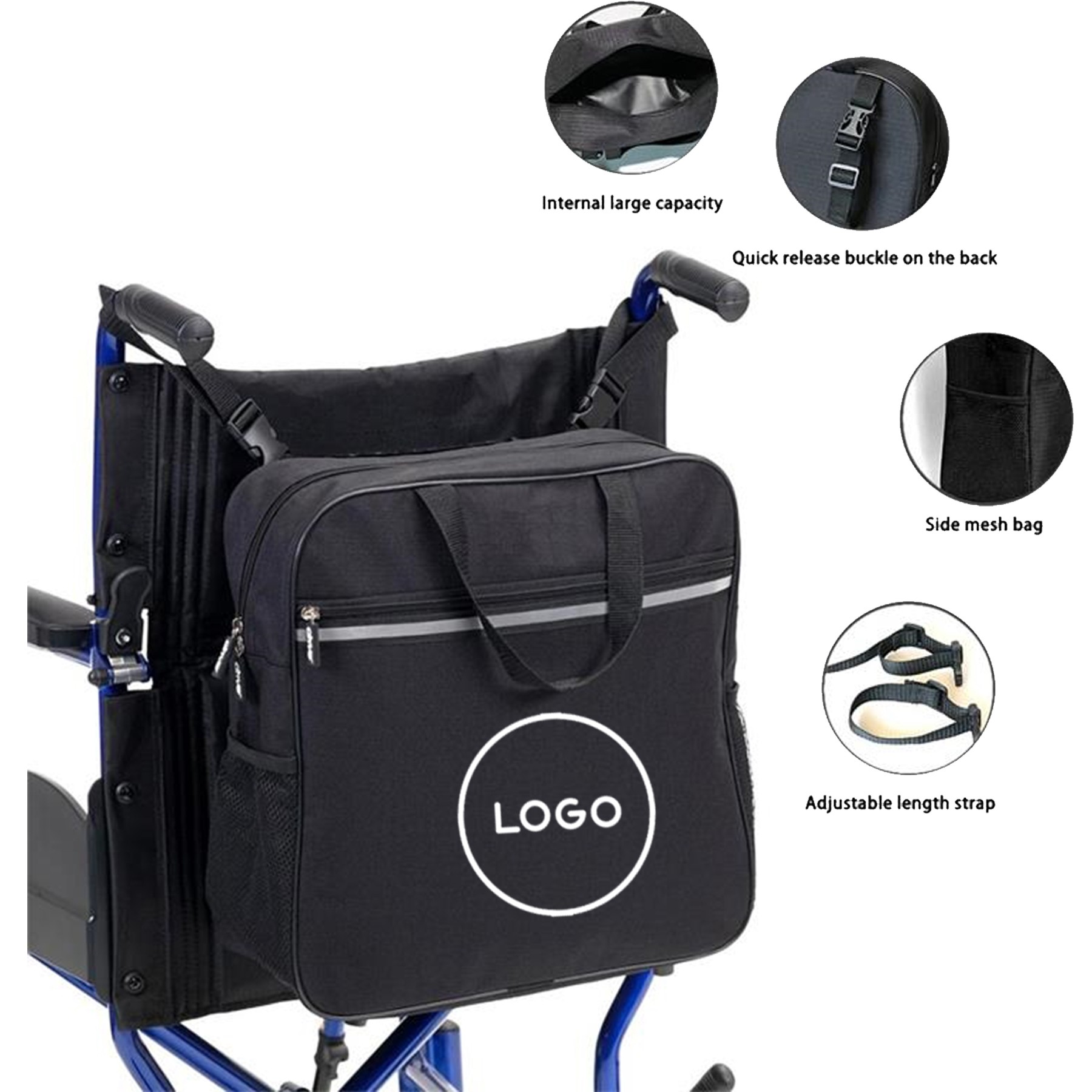 Wheelchair Backpack Bag