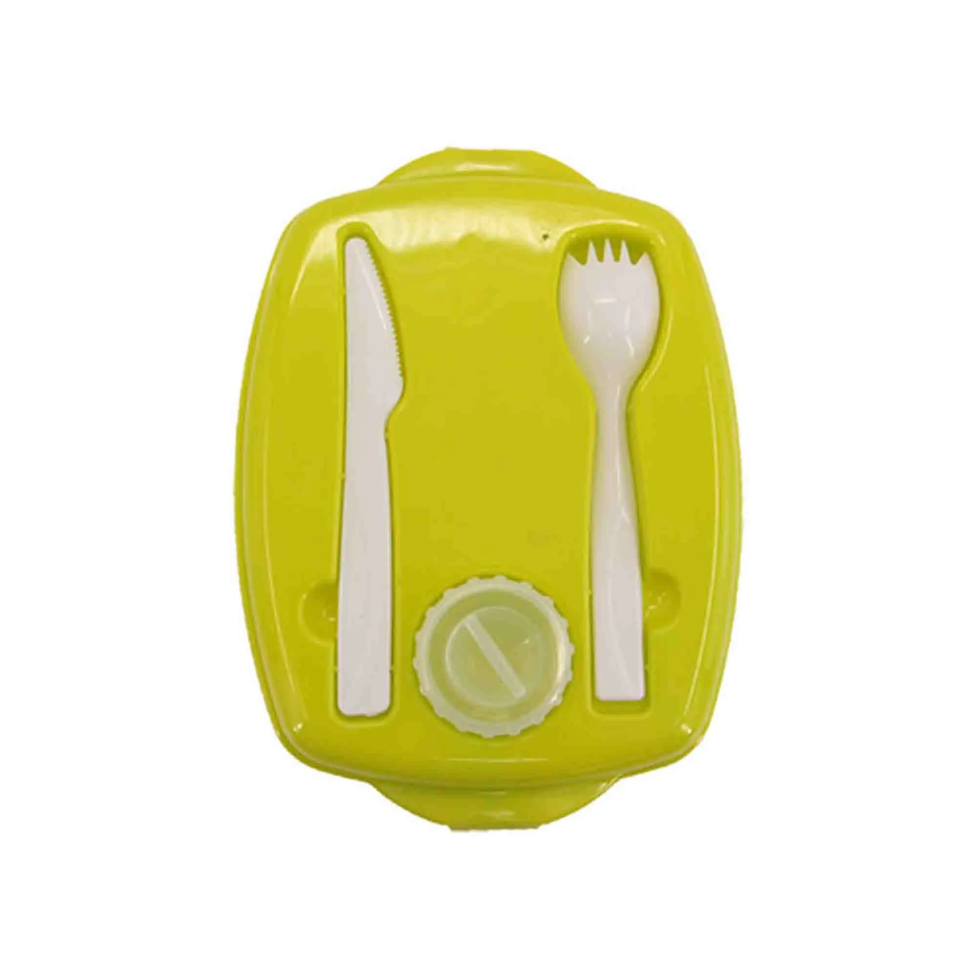 Three Compartment Food Storage Bento Box 2