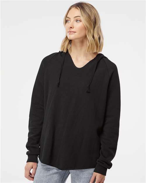 Women's Lightweight California Wave Wash Hooded Sweatshirt - PRM2500 23