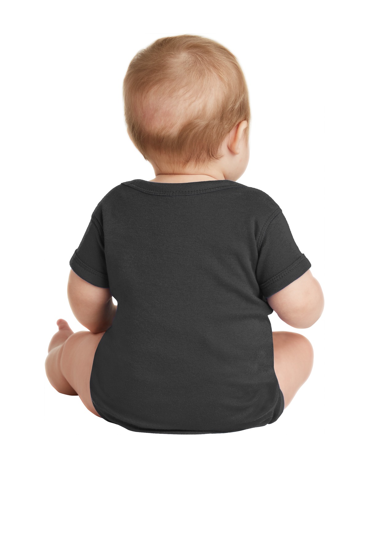 Rabbit Skins Infant Short Sleeve Baby Rib Bodysuit. RS4400 151