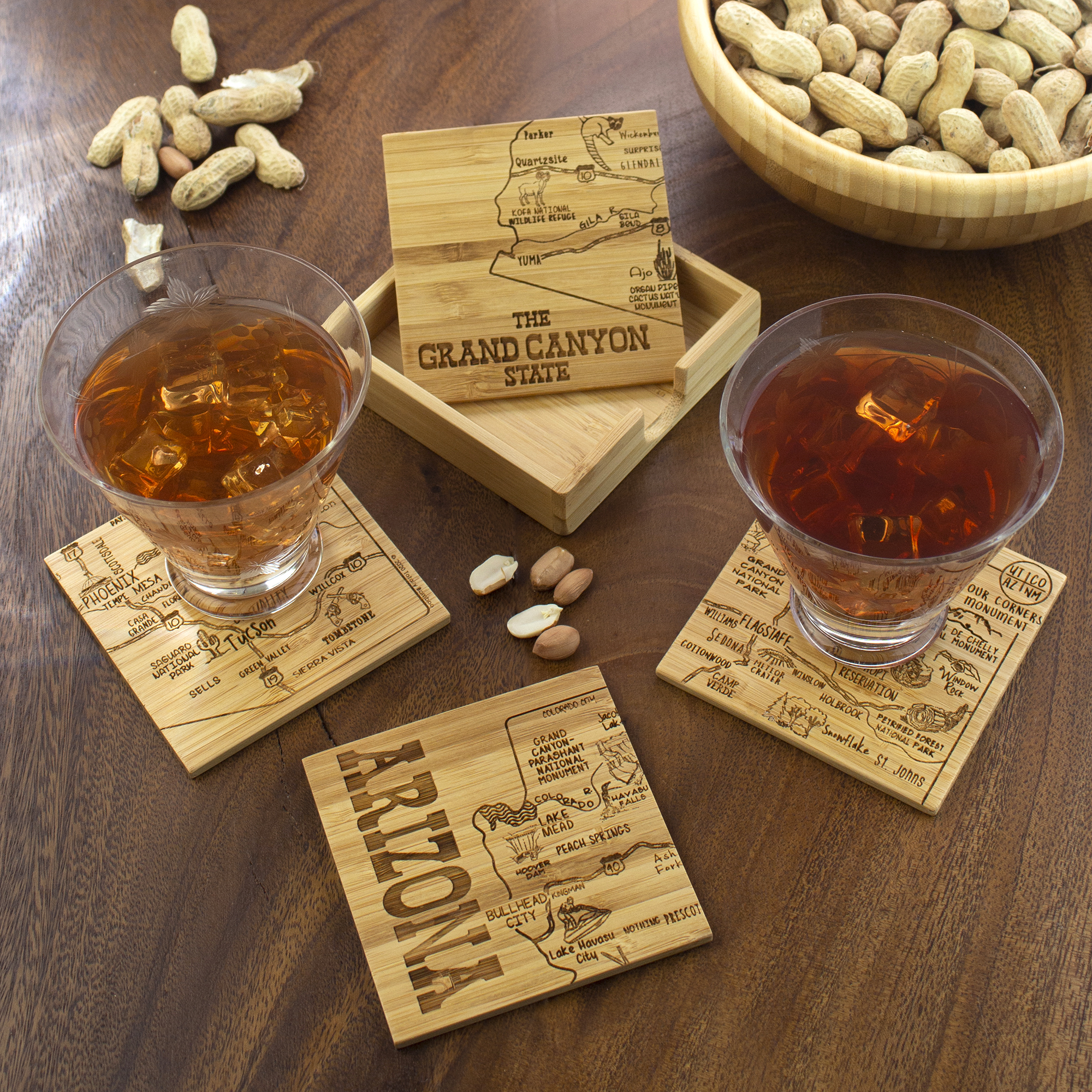 Arizona Puzzle Coaster Set 13