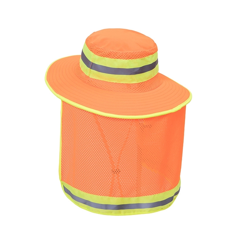 Full Standard Brim Mesh Sunshade High Visibility Reflective 4