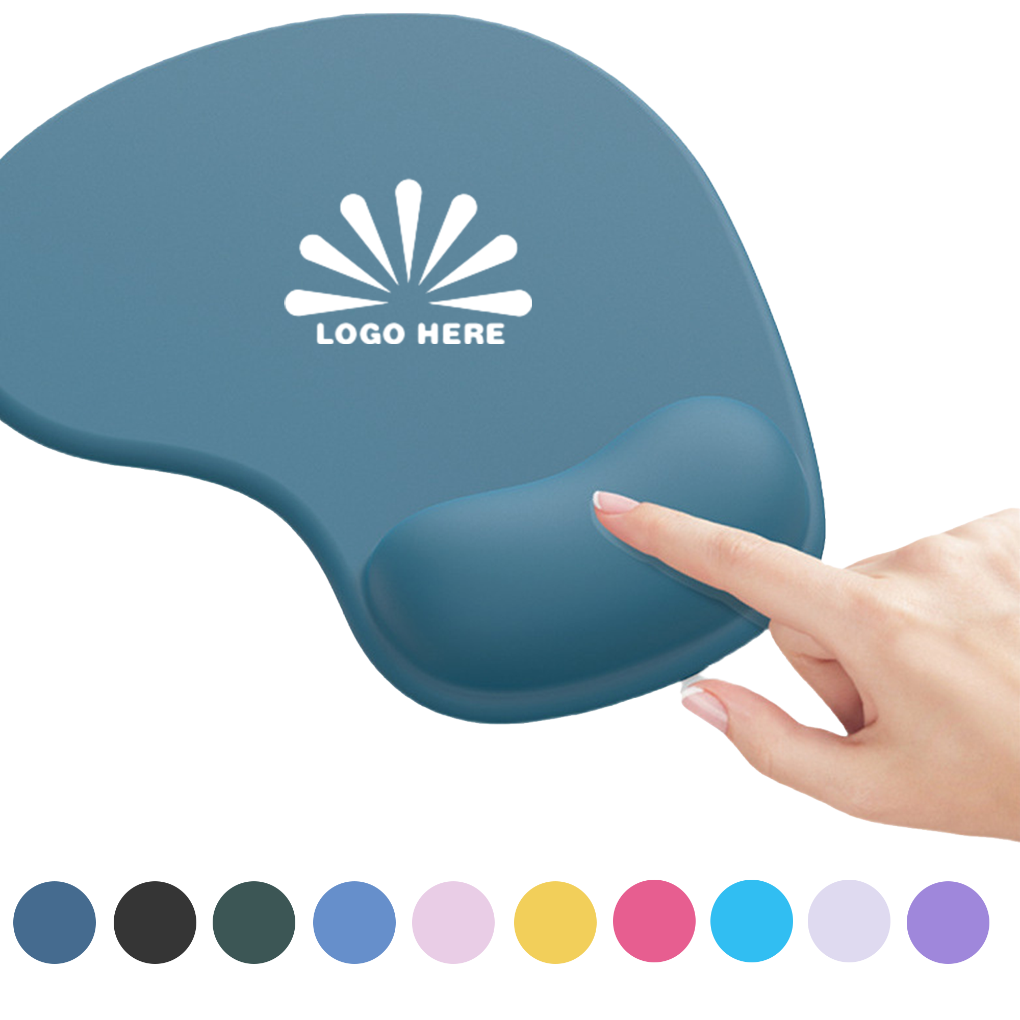 Ergonomic Mouse Pad with Wrist Rest MOQ10 2