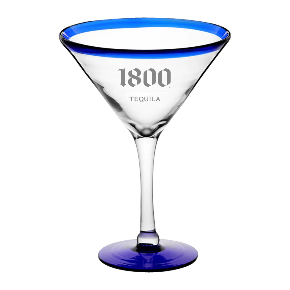 Handblown Mexican Martini Glass 2