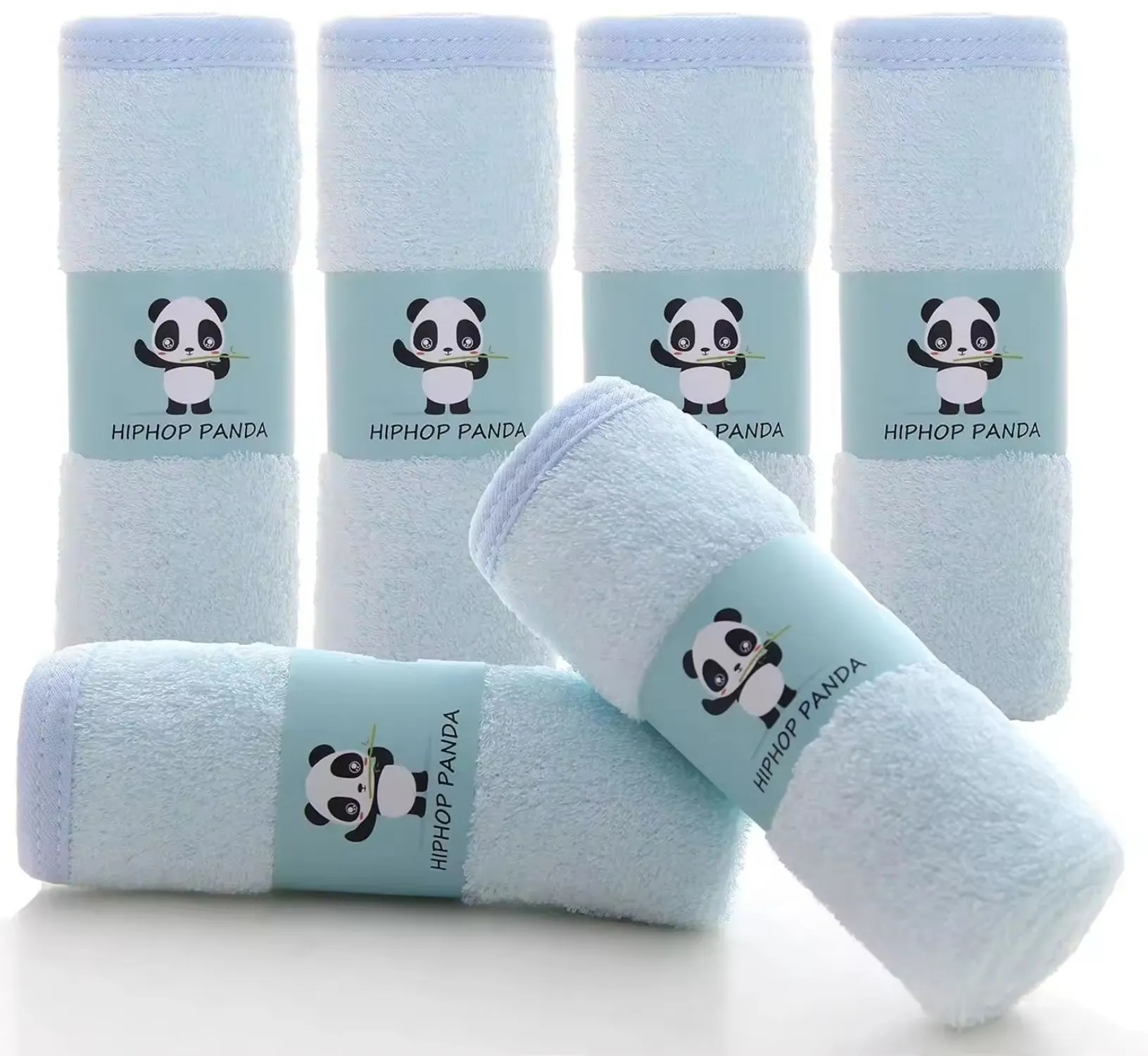 Bamboo Fiber Baby Washcloth Towel 1