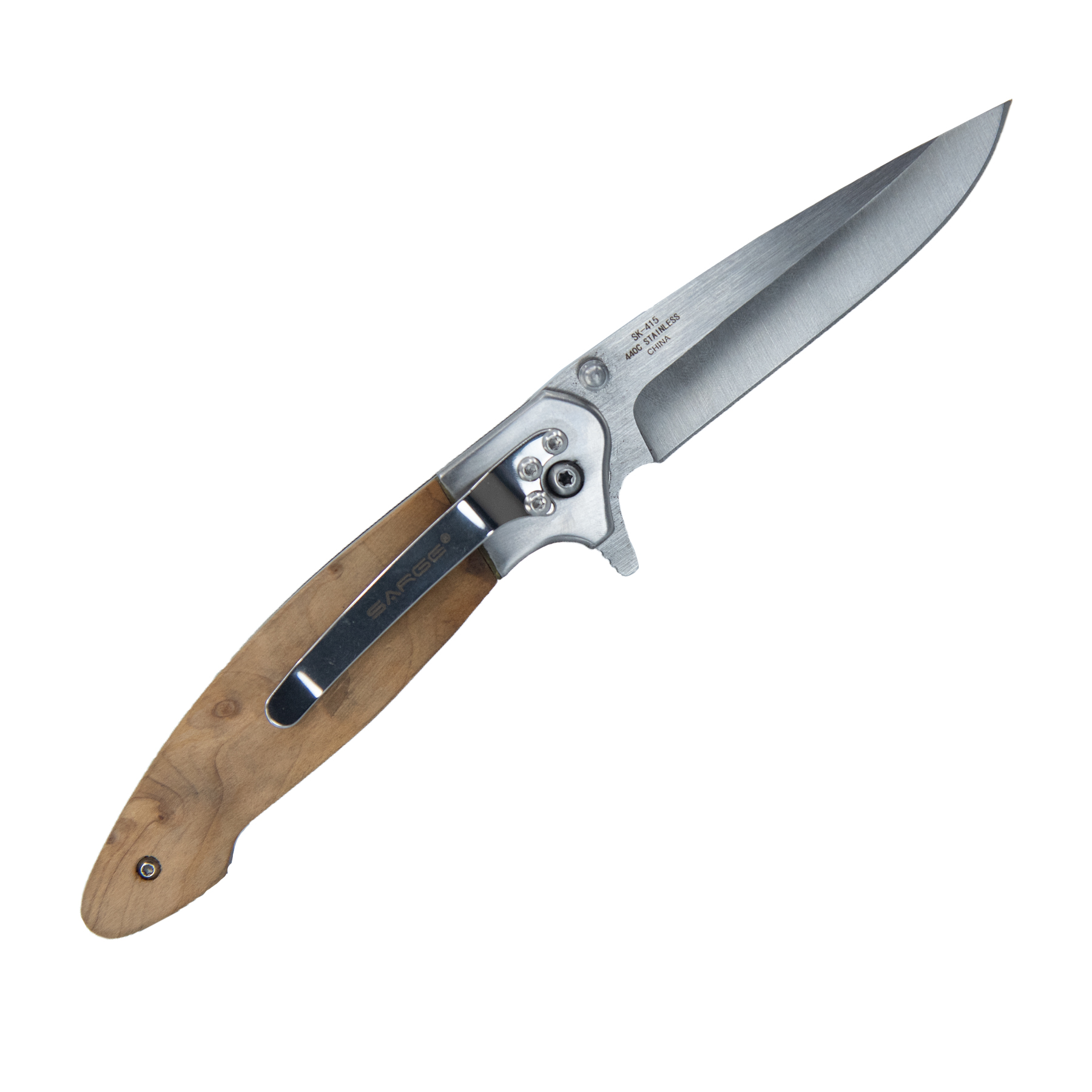 Bandit - Maple Burl Swift Assist Folder 3