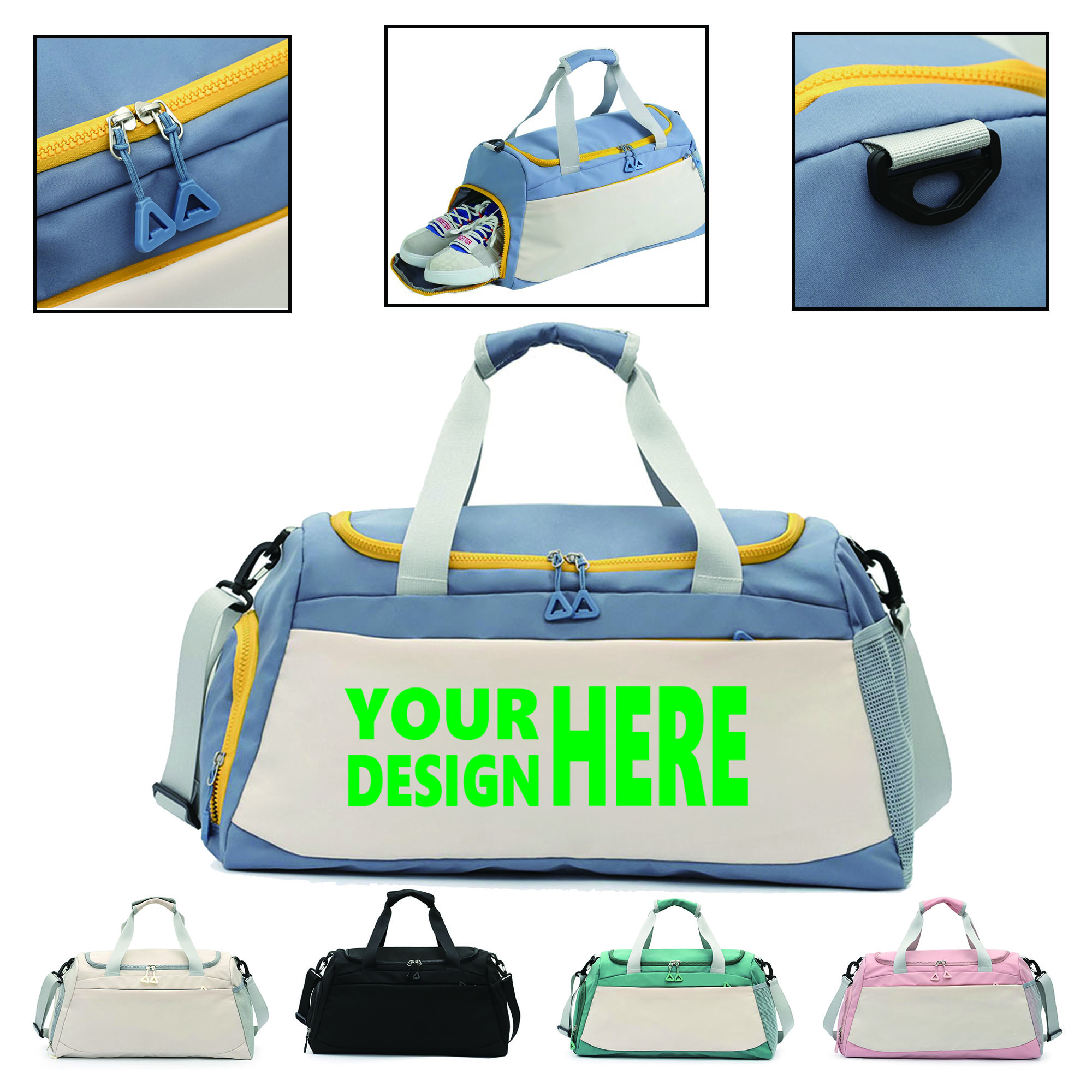 Full Color Trendy Sports Tote Bag 4