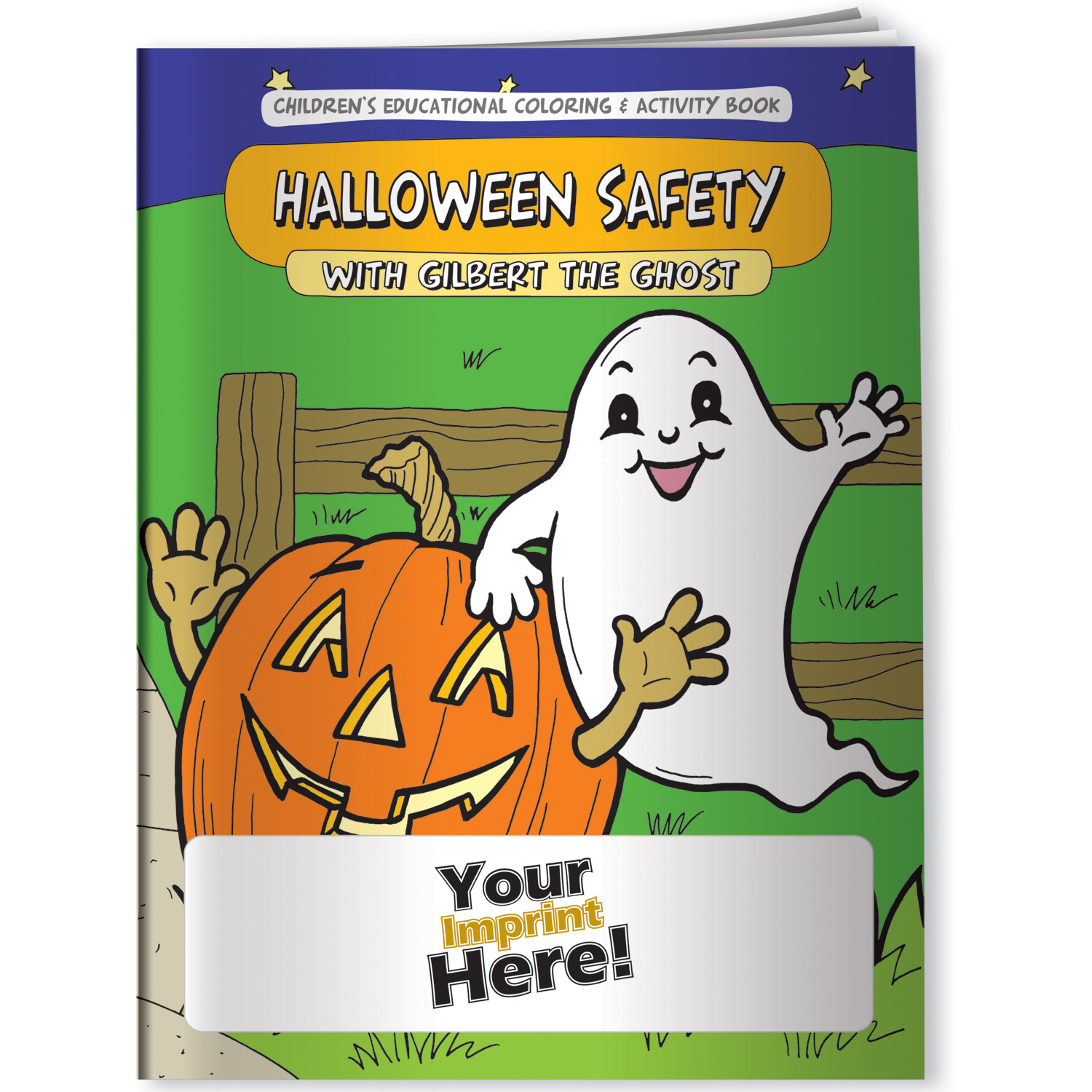 Coloring Book - Halloween Safety with Gilbert the Ghost 3