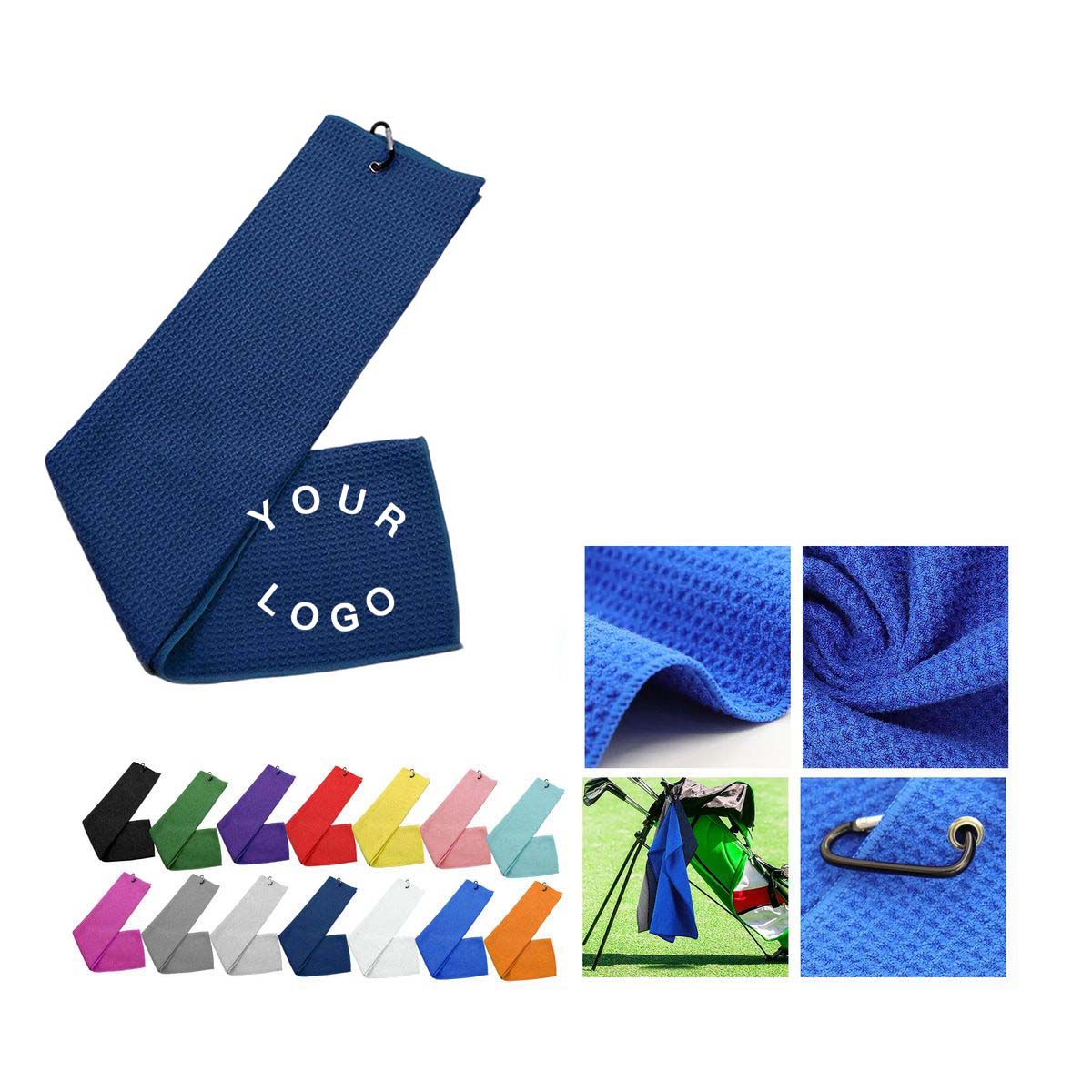 Golf Towel Microfiber with Strong Buckle 5