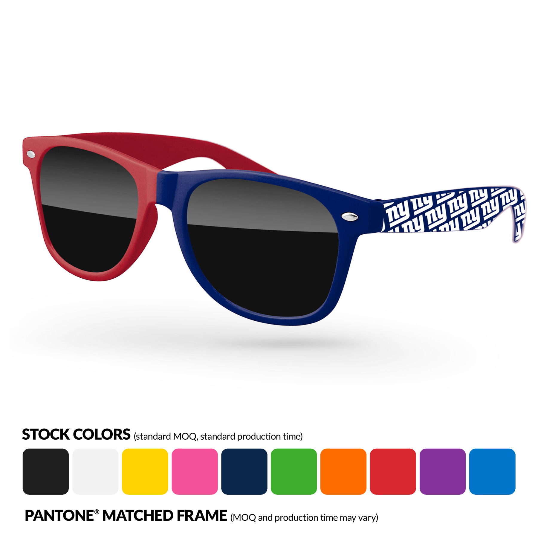 Split-Tone Retro Sunglasses 13