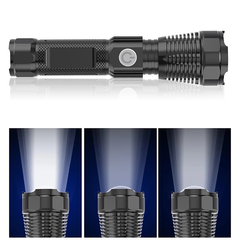 Custom Rechargeable Zoomable Flashlights 5