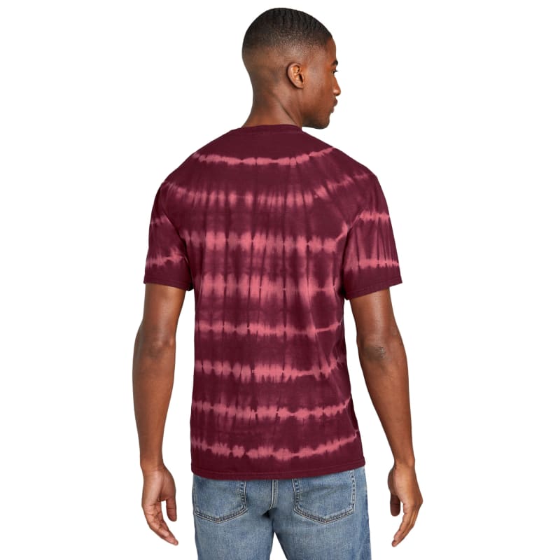 Port & Company Allover Stripe Tie-Dye Tee 21