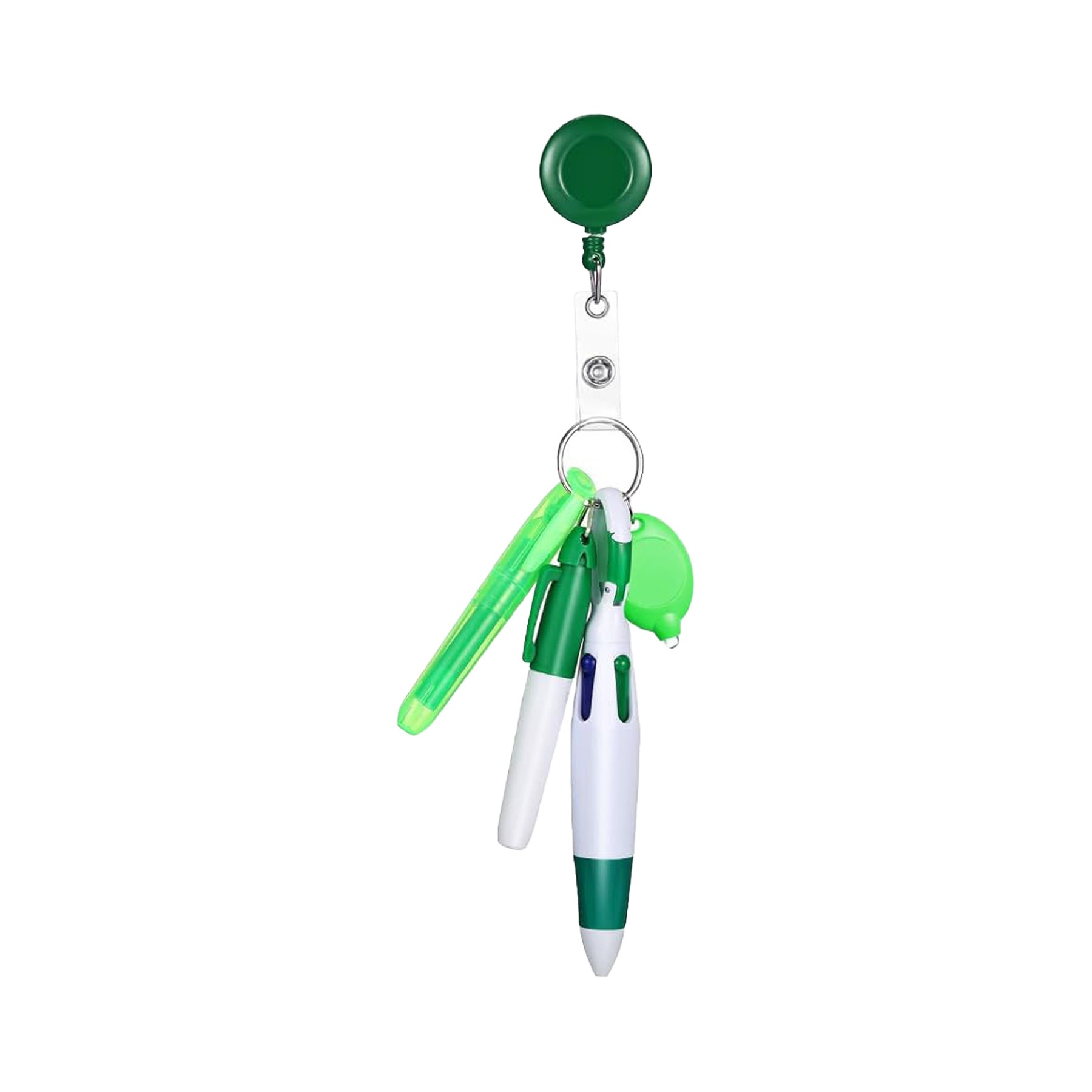 Nurse Pen Set with Retractable Scroll and ID Buckle 6