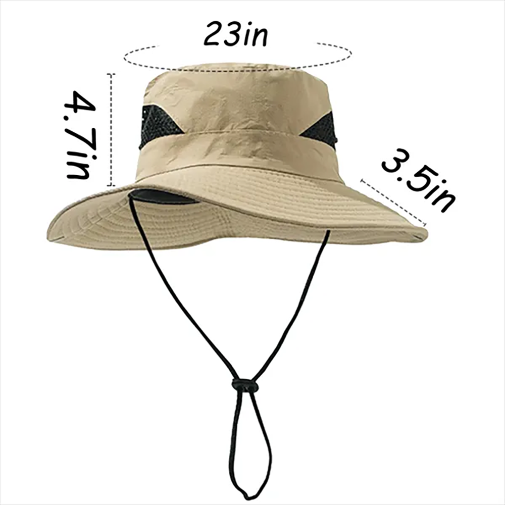 Foldable Outdoor Bucket Cap Windproof & Portable 1