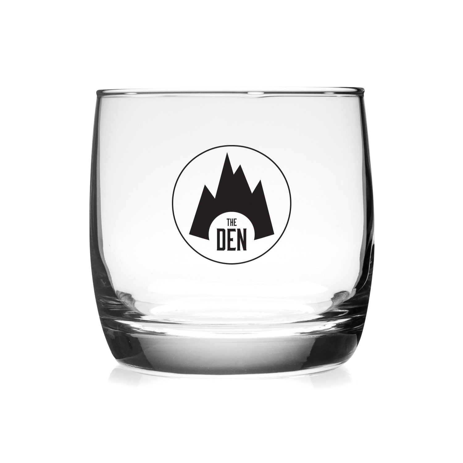 10 oz. Arc® Finish Whiskey Glass (1 Color Imprint) 1
