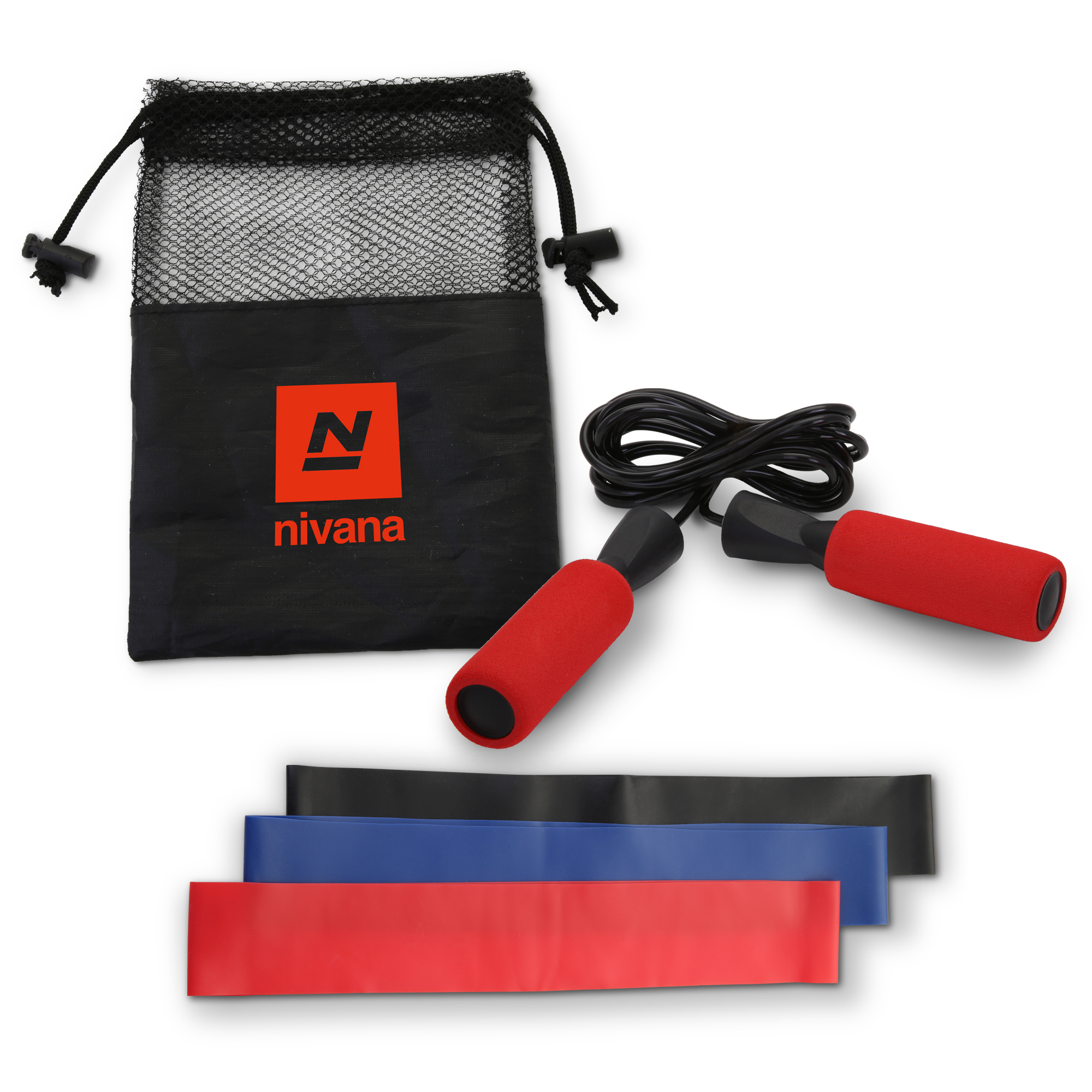 Jump Rope & Resistance Band Exercise Kit