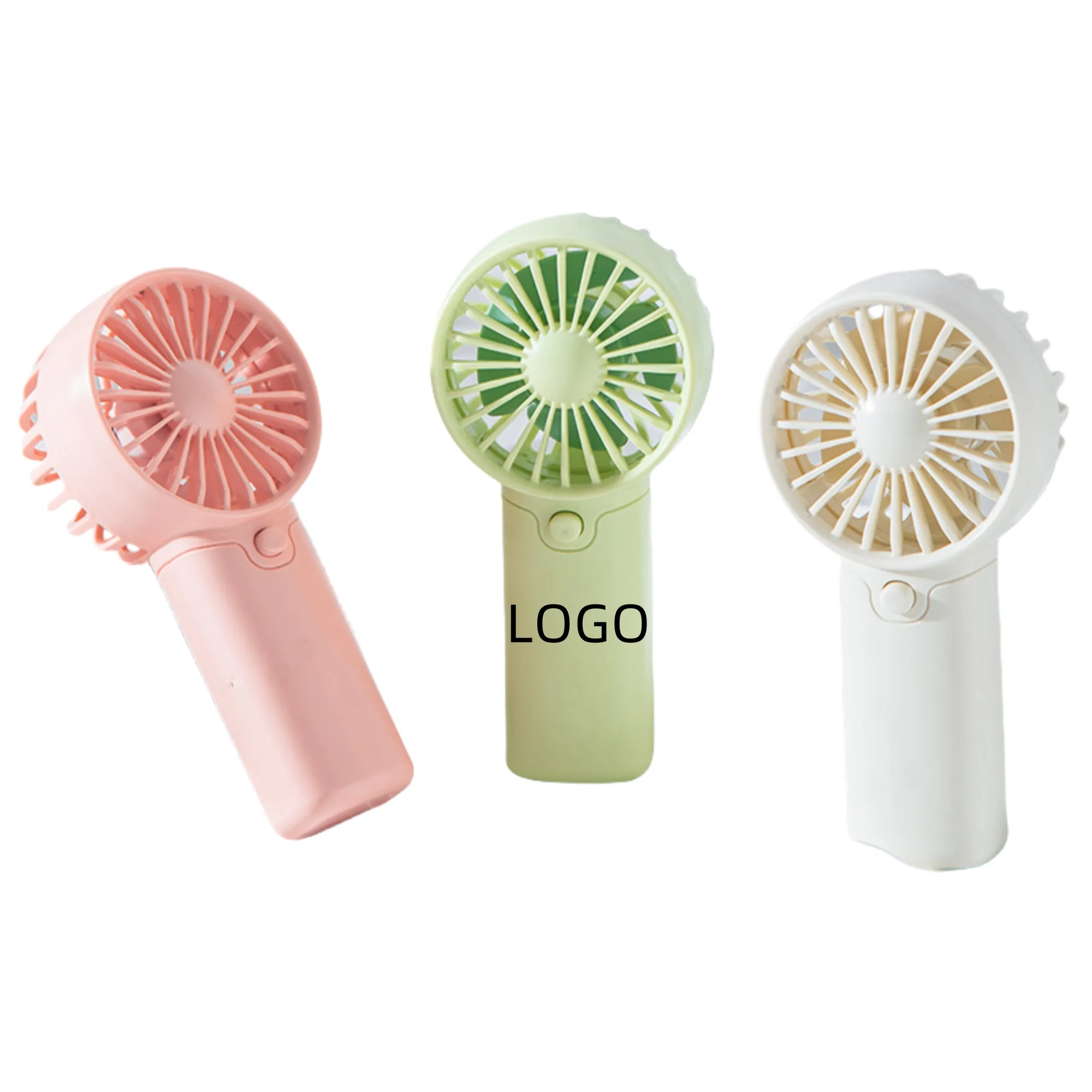Compact Handheld Fan with High Wind Power - Battery Operated 1