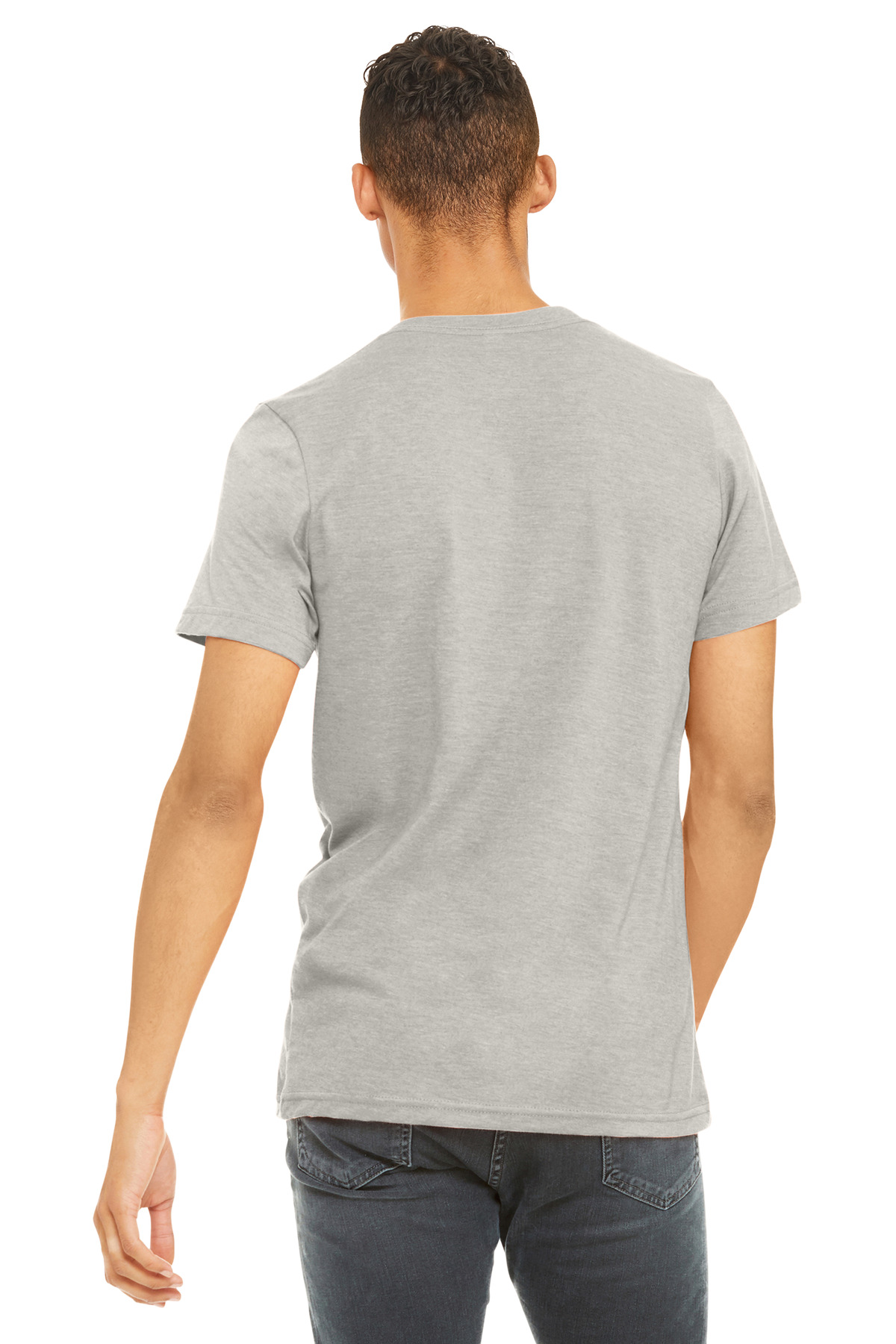 BELLA+CANVAS Unisex Heather CVC Short Sleeve Tee. BC3001CVC 500