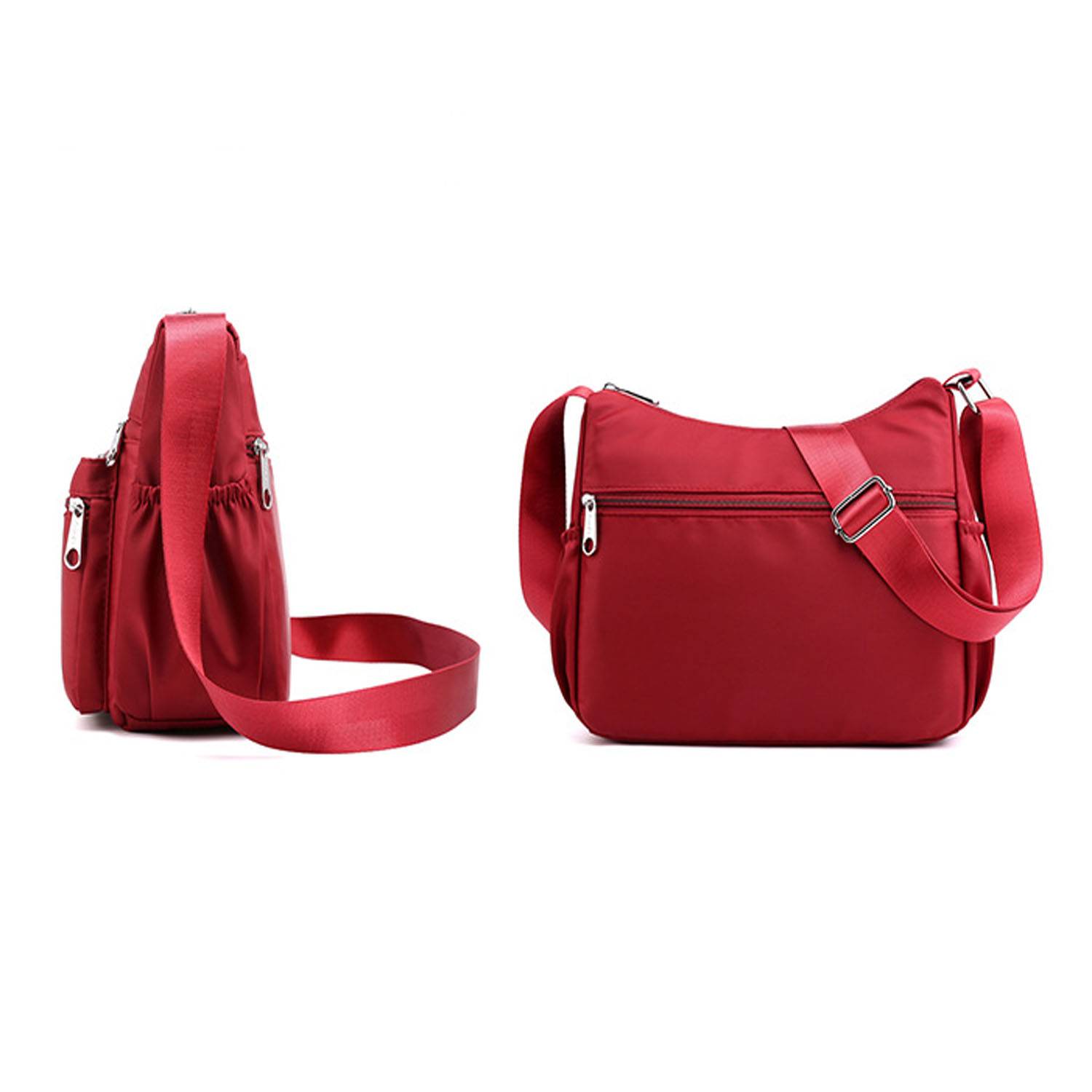 Woman's Waterproof Nylon Crossbody Bag 12