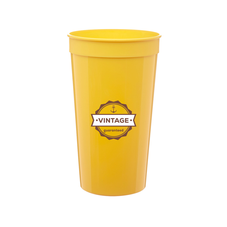 Plastic Stadium Cups 32 oz. 24