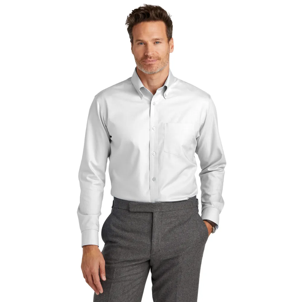 Brooks Brothers(R) Tall Wrinkle-Free Stretch Nailhead Shirt 6
