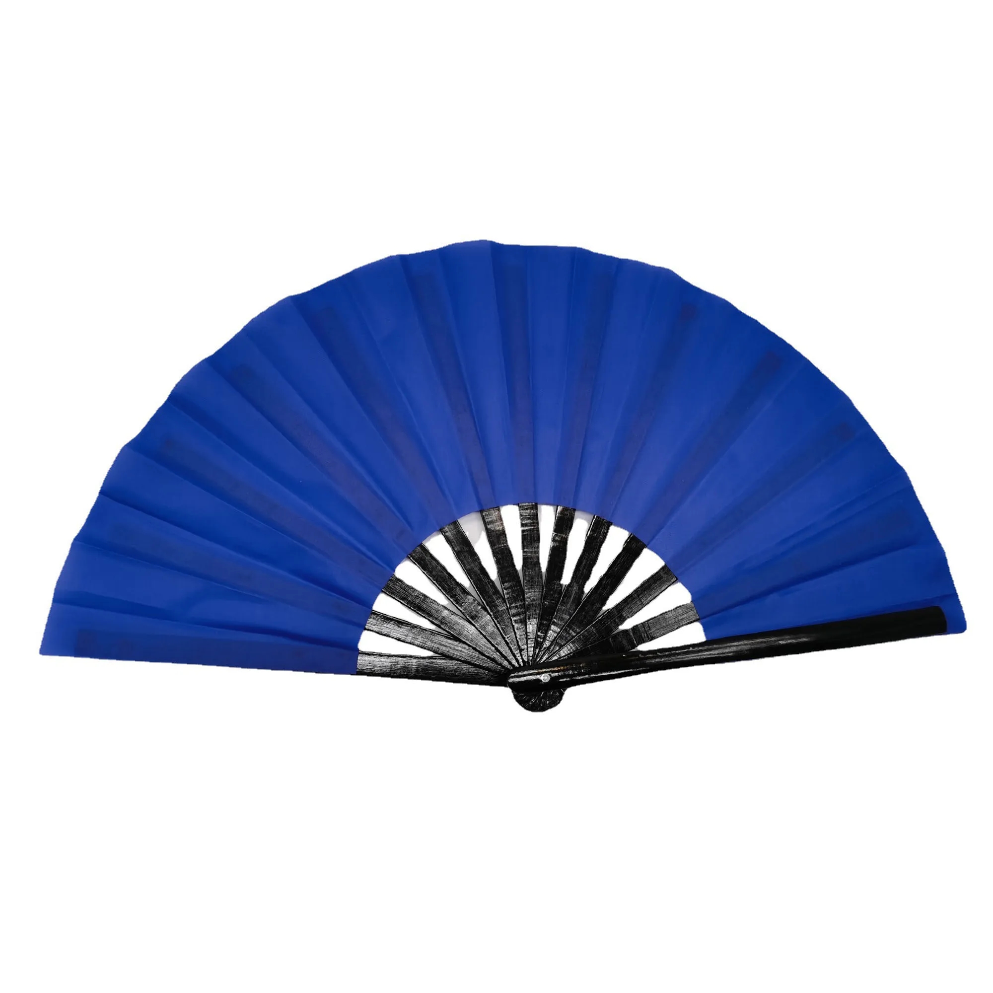 Funny Large Bamboo Fan With UV Reactive Ink 4