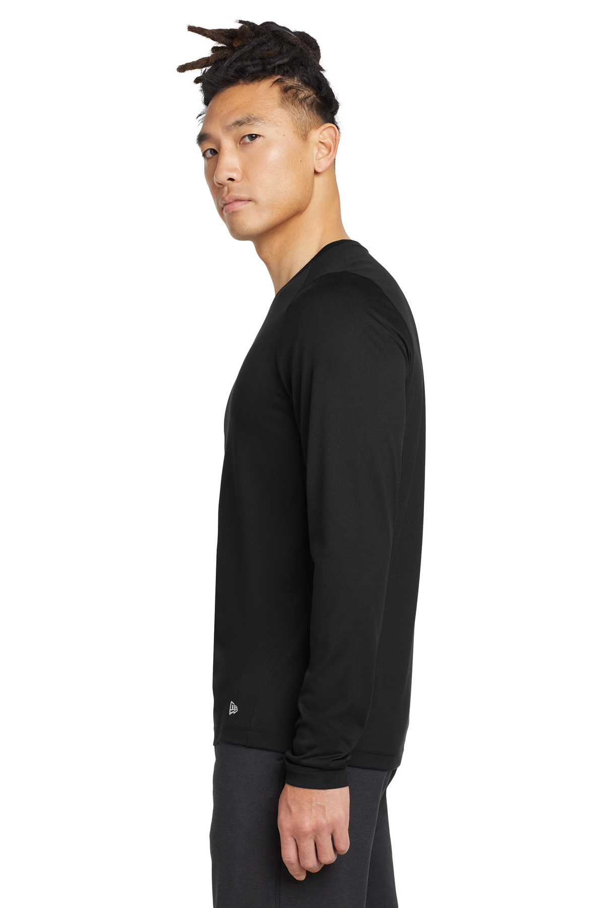 New Era® Series Performance Long Sleeve Crew Tee 1