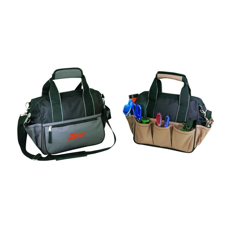 600D polyester Deluxe Wide Mouth Tool Duffel Bag 5