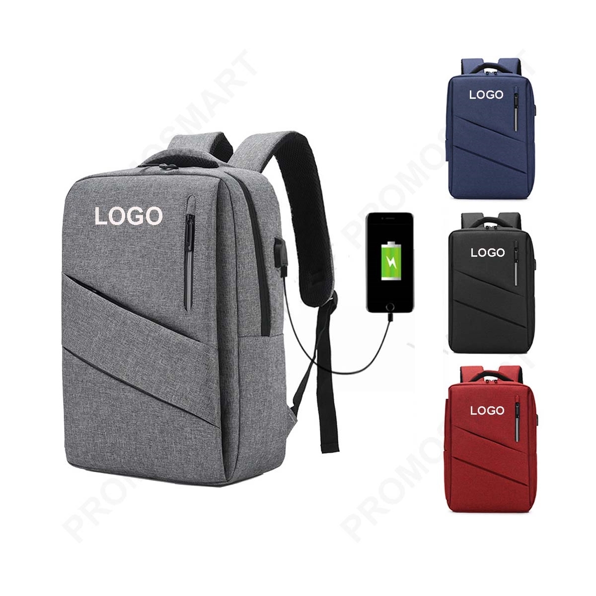 Usb Charging Port Laptop Backpack 2