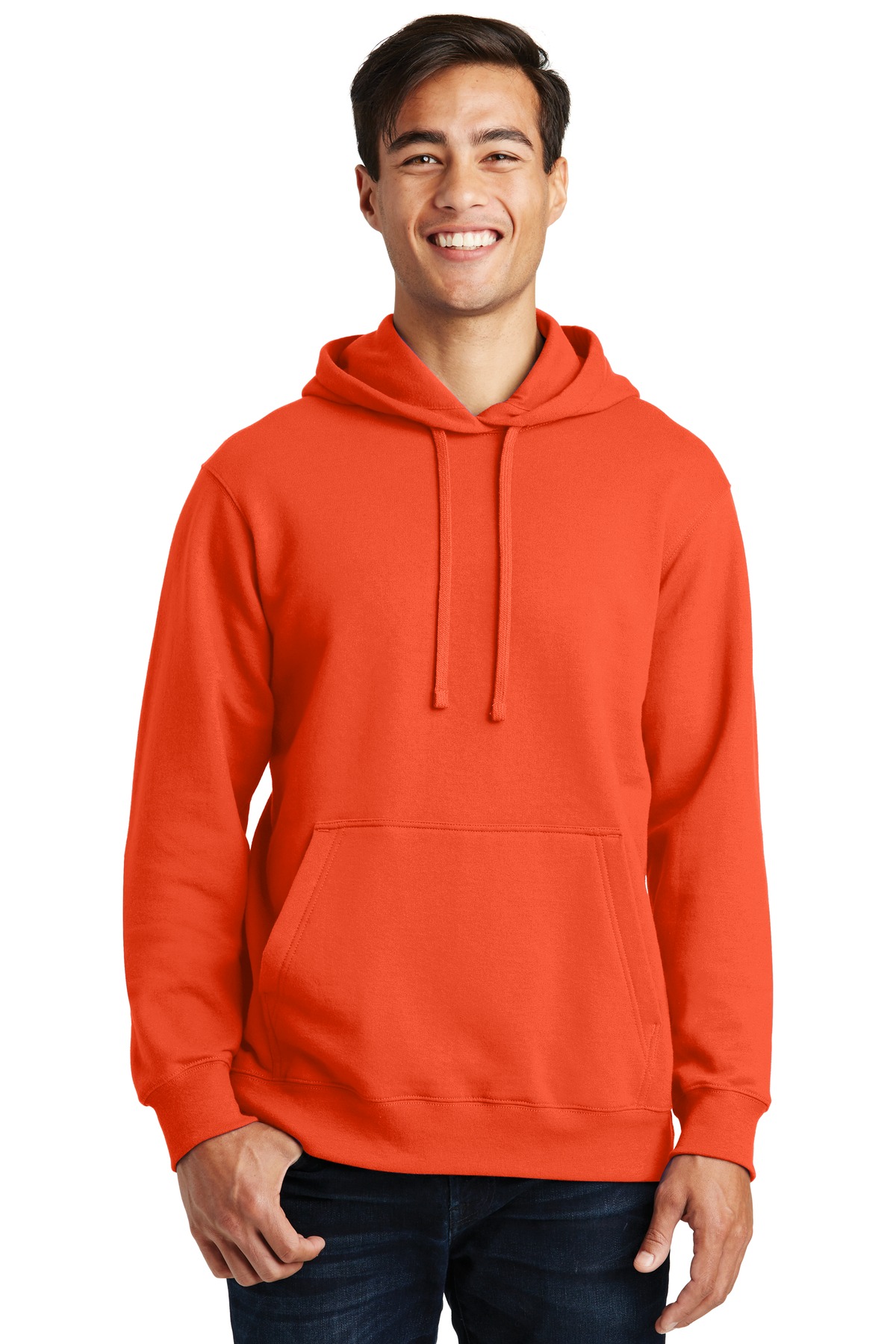 Port & Company® Fan Favorite Fleece Pullover Hooded Sweatshirt, custom hoodie or sweatshirt with logo imprint 29