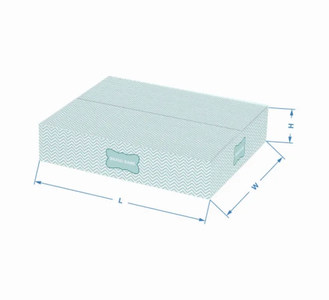 Flat Boxes - White (Printed) 7