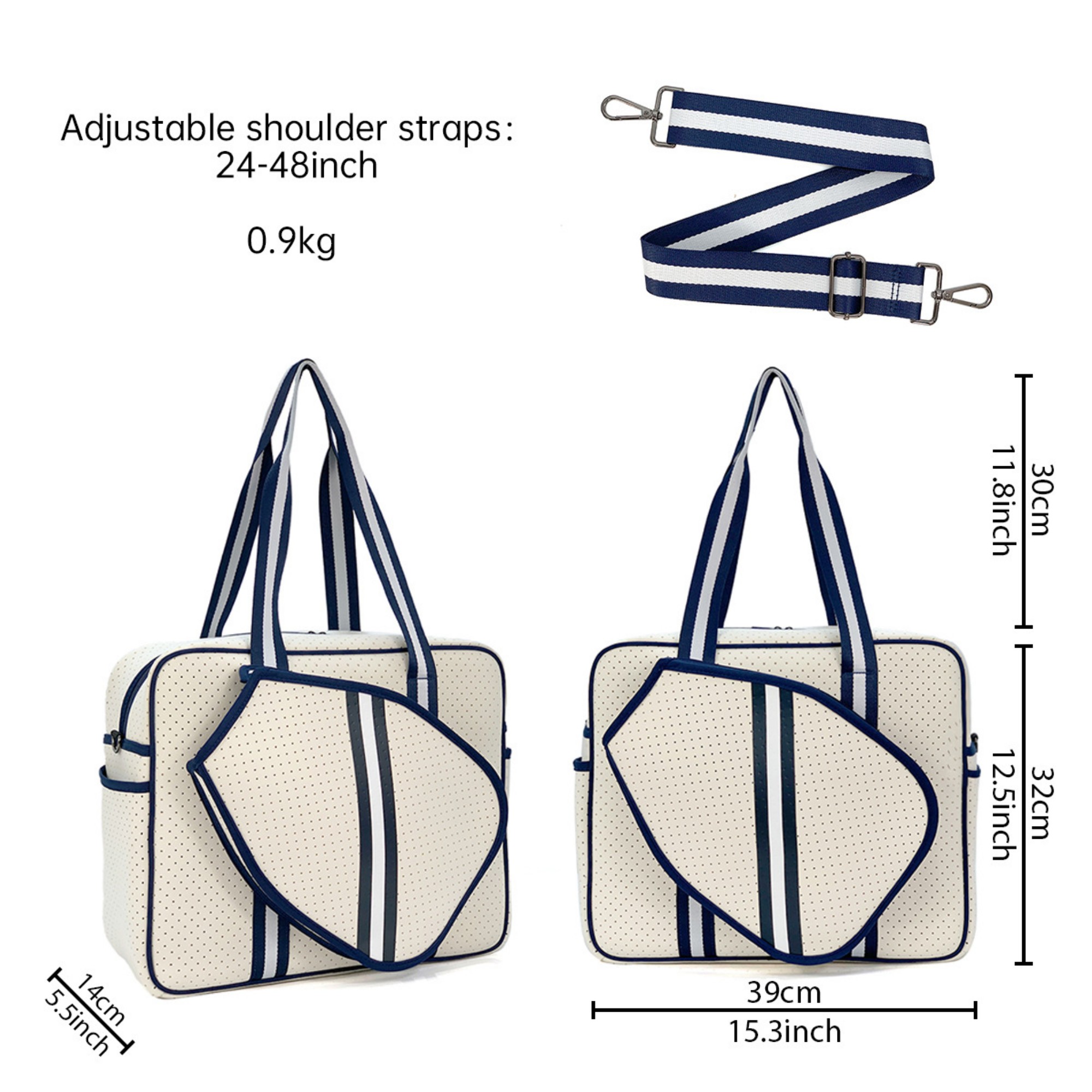 Pickleball Handbag With Adjustable Strap 3