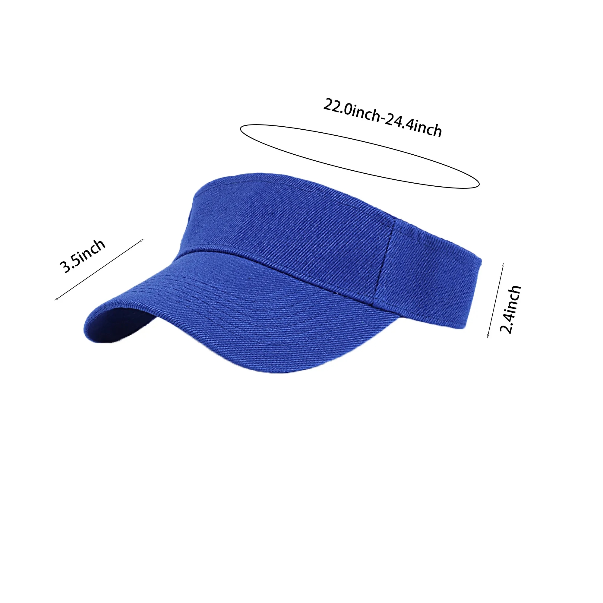 Sport Sun Visor Hat Empty Top Cap MOQ 100 PCS 3