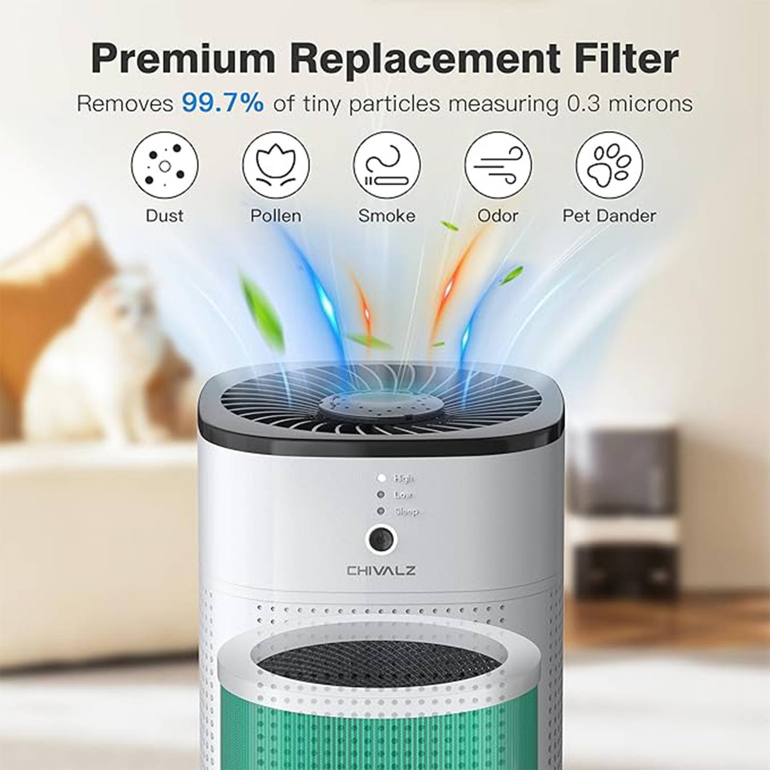 Air Purifier Replacement Filter 4