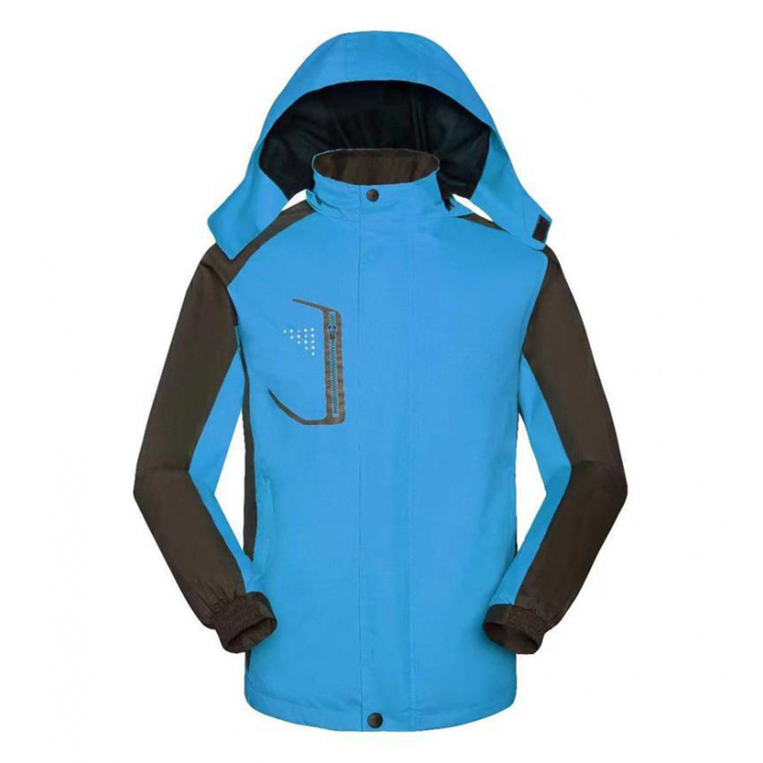 Warm Hooded Rain Jacket 7