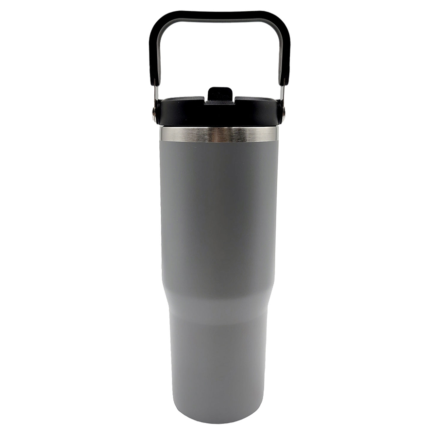 ArticFire 30oz Stainless Steel Tumbler with Handle & Built-In Straw 2