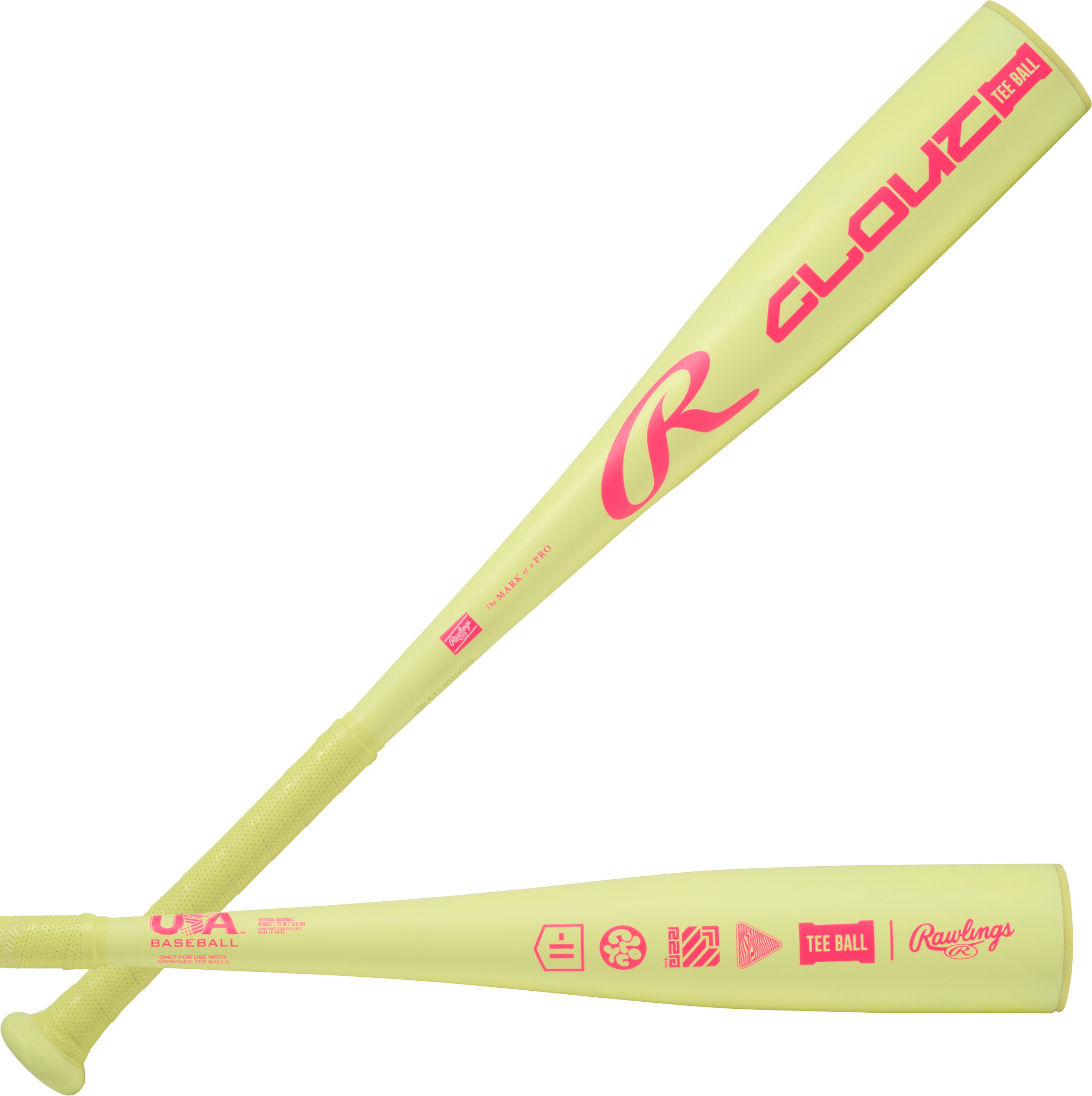 Rawlings Clout USA T-Ball Bat, -11 1